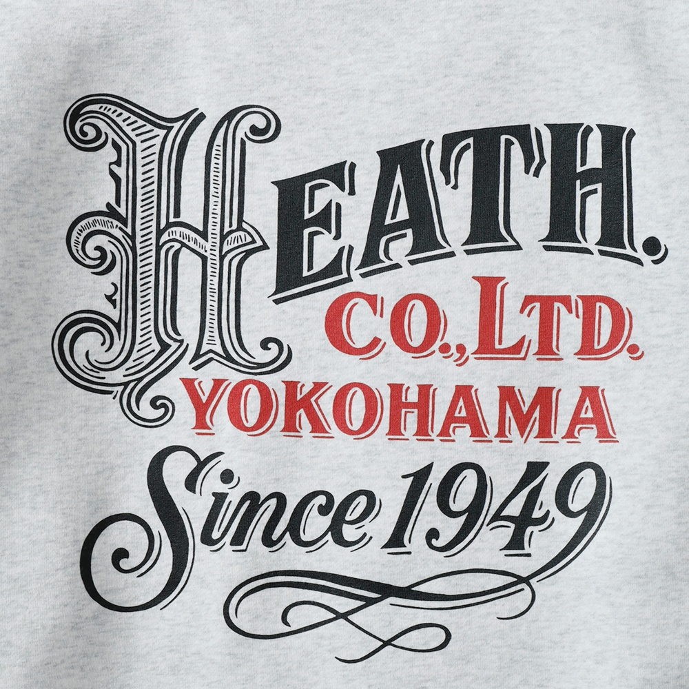 HEATH（ヒース）オリジナル 裏起毛スウェット 