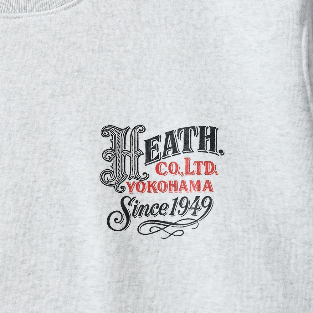 HEATH（ヒース）オリジナル 裏起毛スウェット 