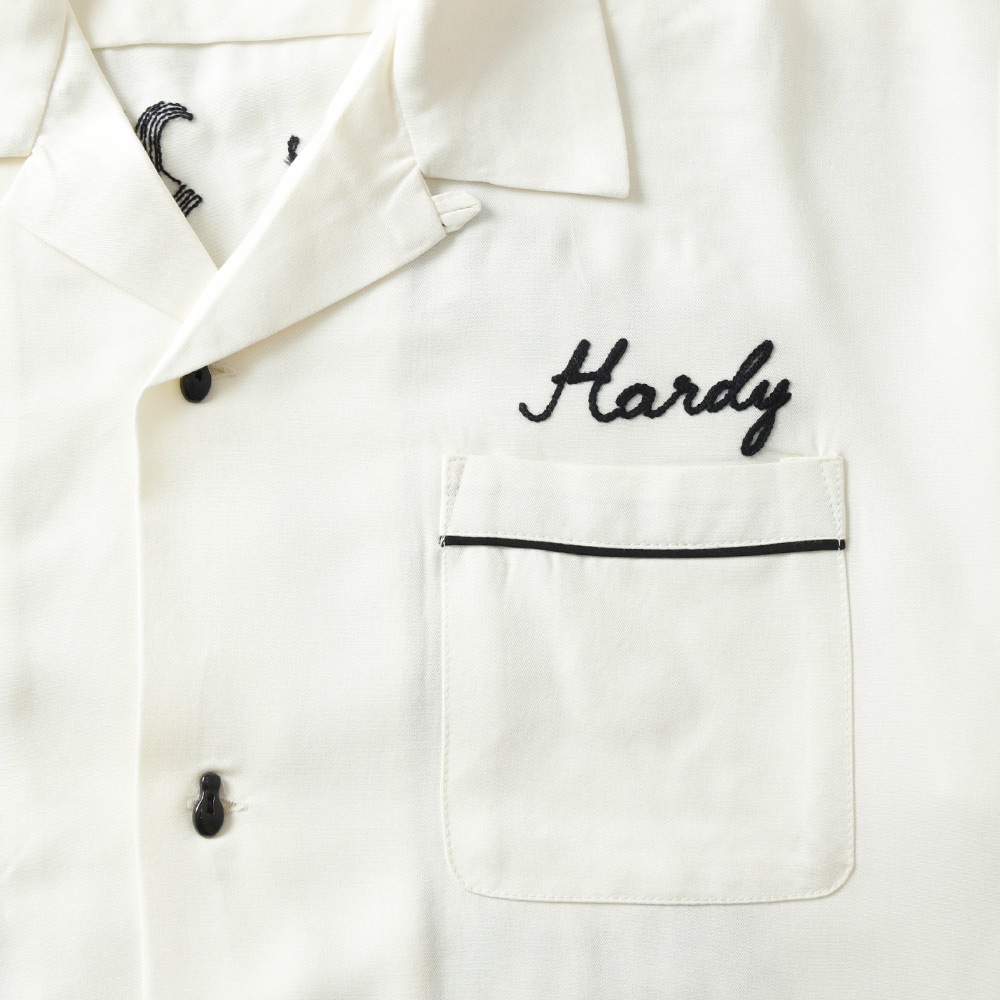 HEATH(ヒース)刺繍ボーリングシャツ