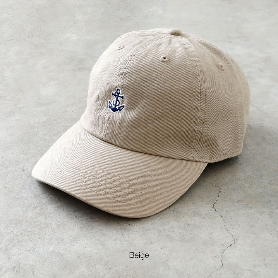 【BLUE PORT】ANCHOR BASE BALL CAP