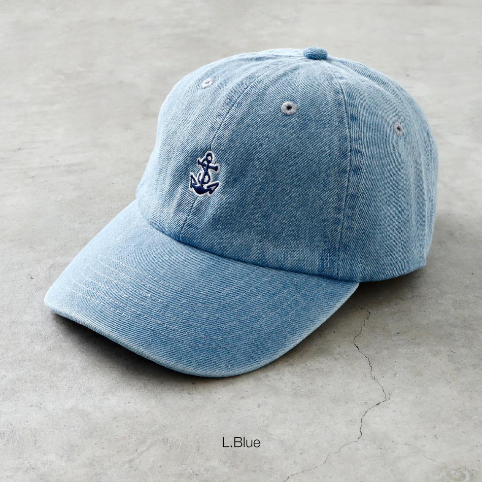 【BLUE PORT】ANCHOR BASE BALL CAP