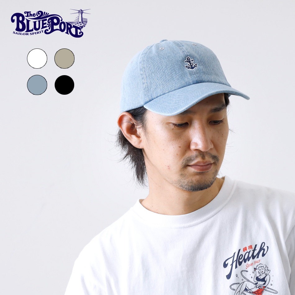 【BLUE PORT】ANCHOR BASE BALL CAP