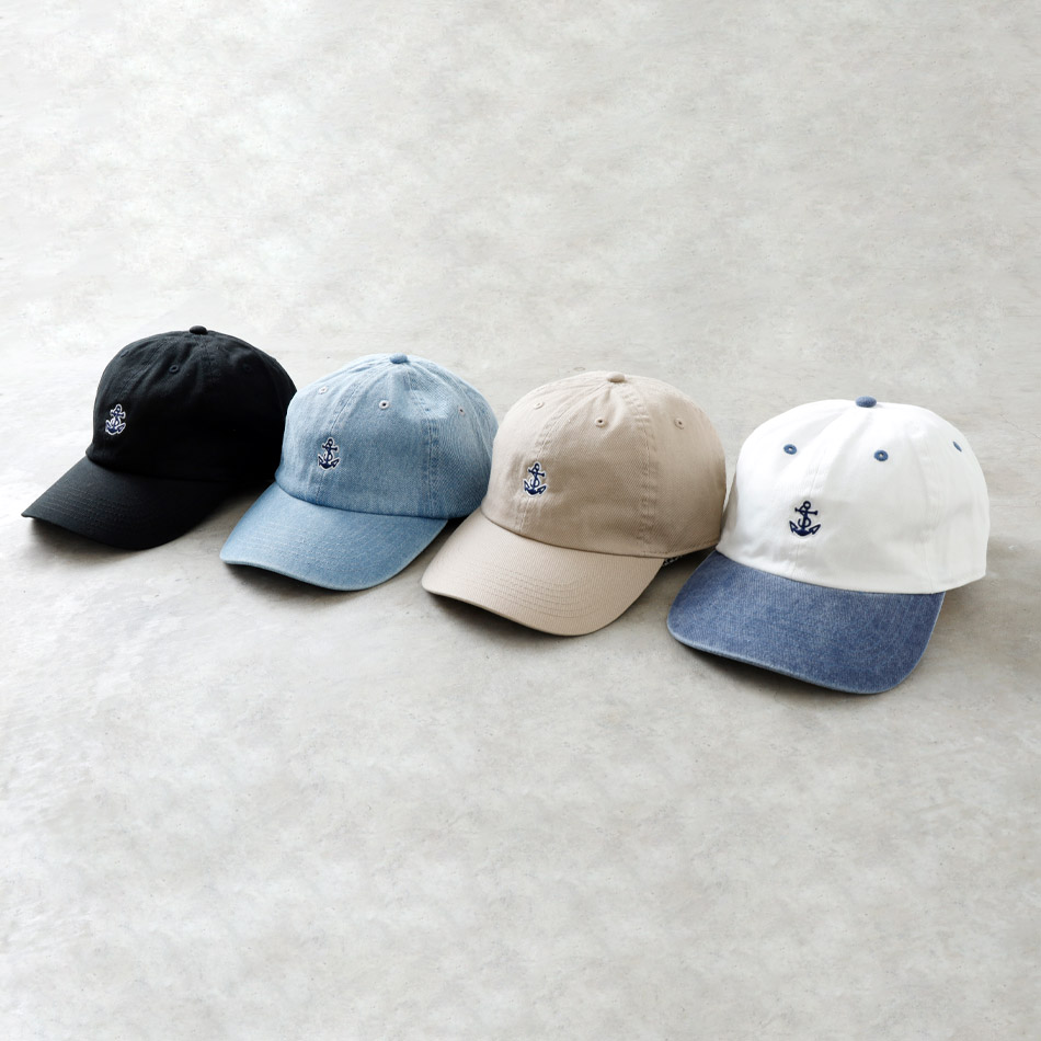 【BLUE PORT】ANCHOR BASE BALL CAP