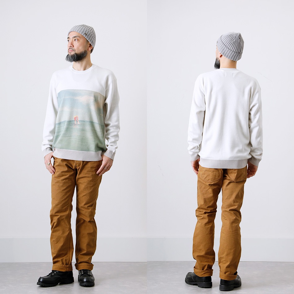 【TCSS】PHOTO KNIT フォトプリントニット