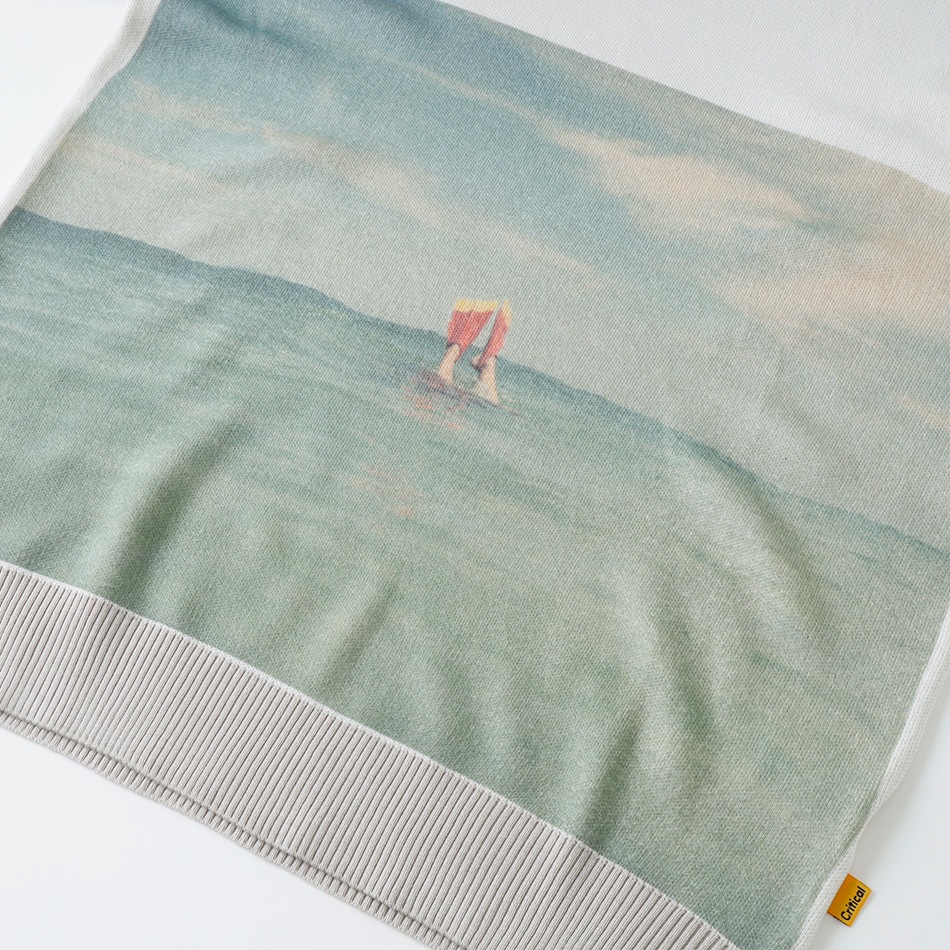 【TCSS】PHOTO KNIT フォトプリントニット