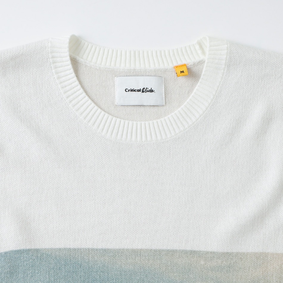 【TCSS】PHOTO KNIT フォトプリントニット