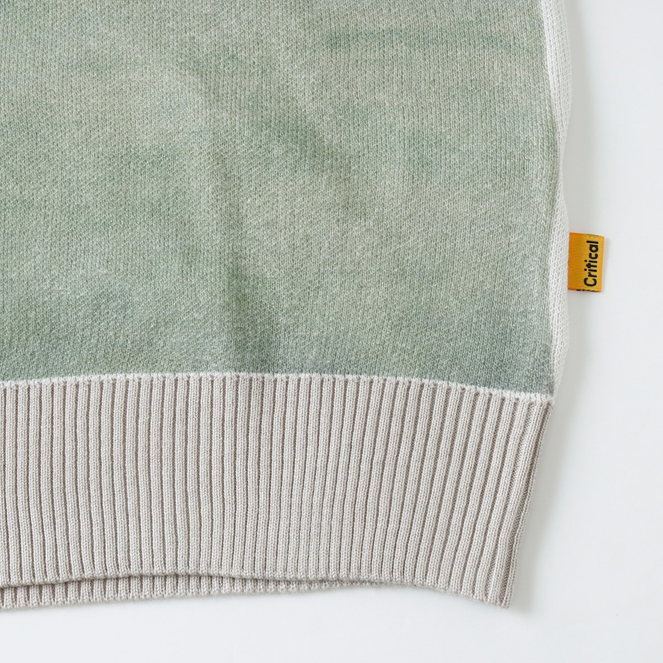 【TCSS】PHOTO KNIT フォトプリントニット