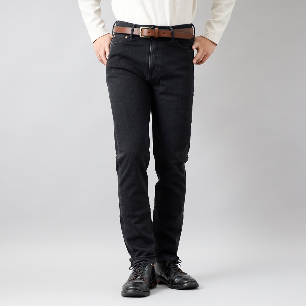 23%OFF【横濱デニム】STRETCH TAPERED JEANSストレッチテーパードジーンズ