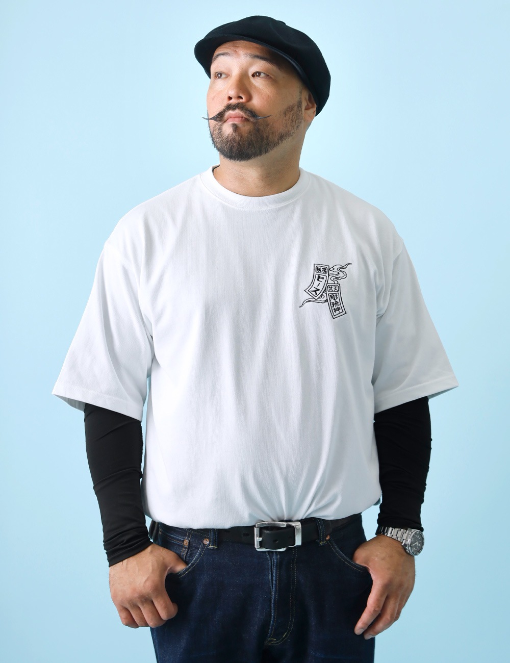 HEATH×Diablo Art｜9.1オンス刺繍Tシャツ
