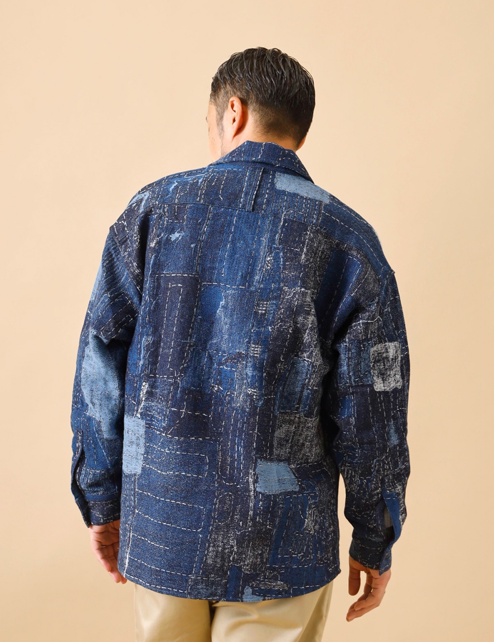 FDMTL|BORO JACQUARD SHIRT JACKET