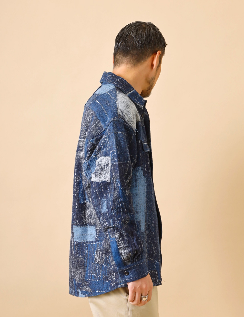 FDMTL|BORO JACQUARD SHIRT JACKET