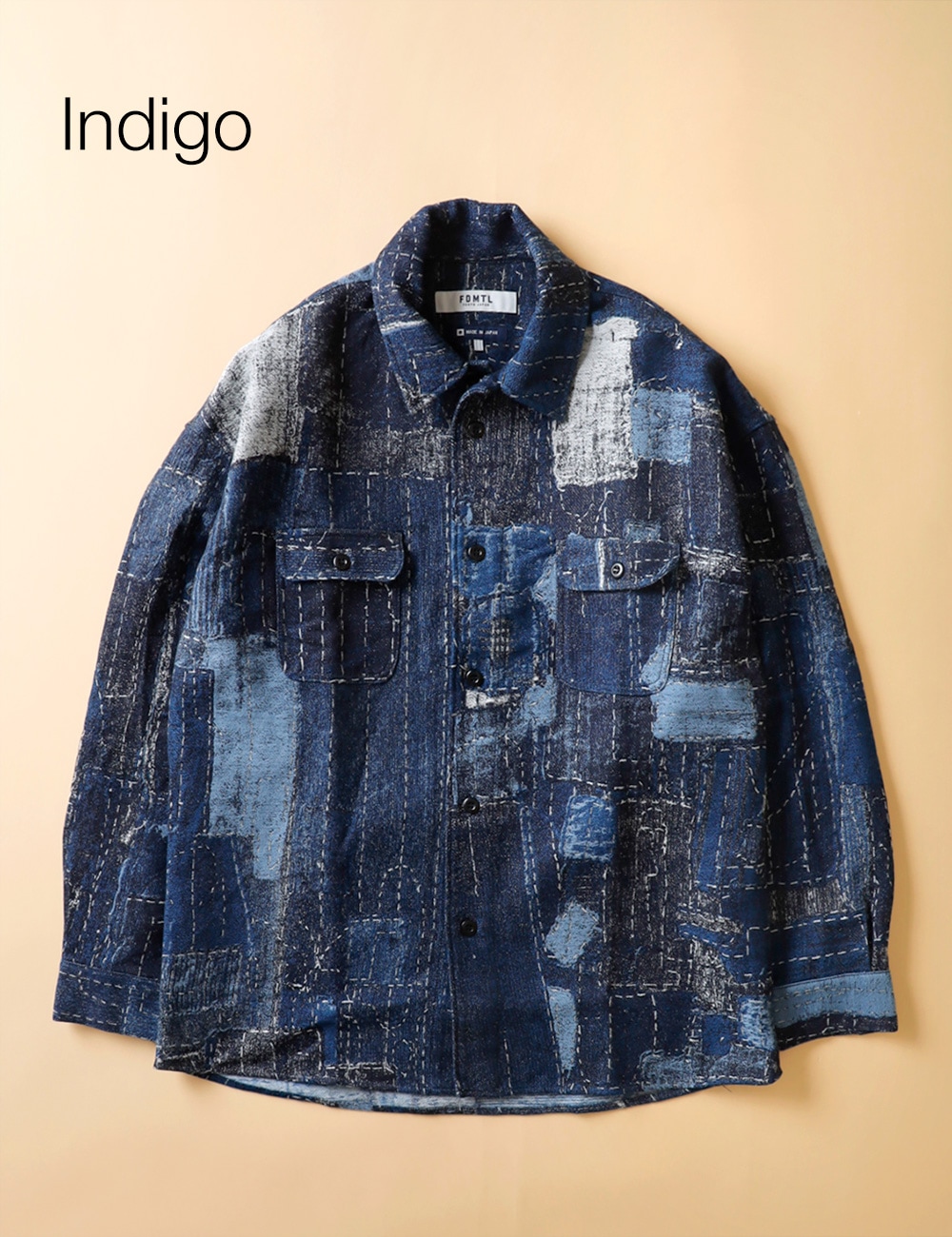 FDMTL|BORO JACQUARD SHIRT JACKET