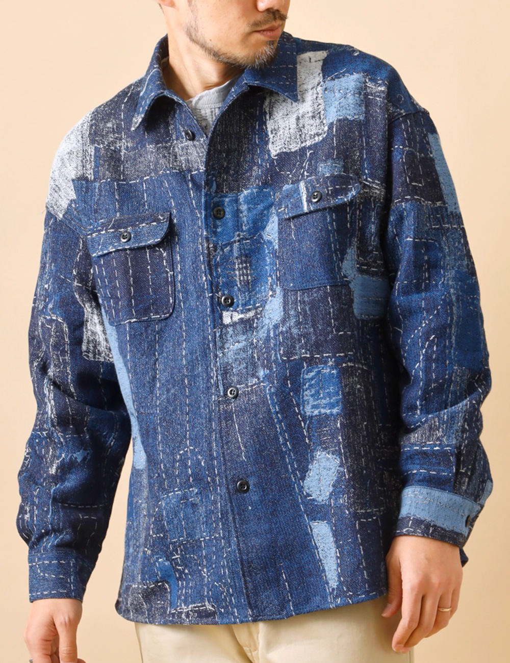 FDMTL｜BORO JACQUARD SHIRT JACKET | 大人のアメカジ｜HEATH公式