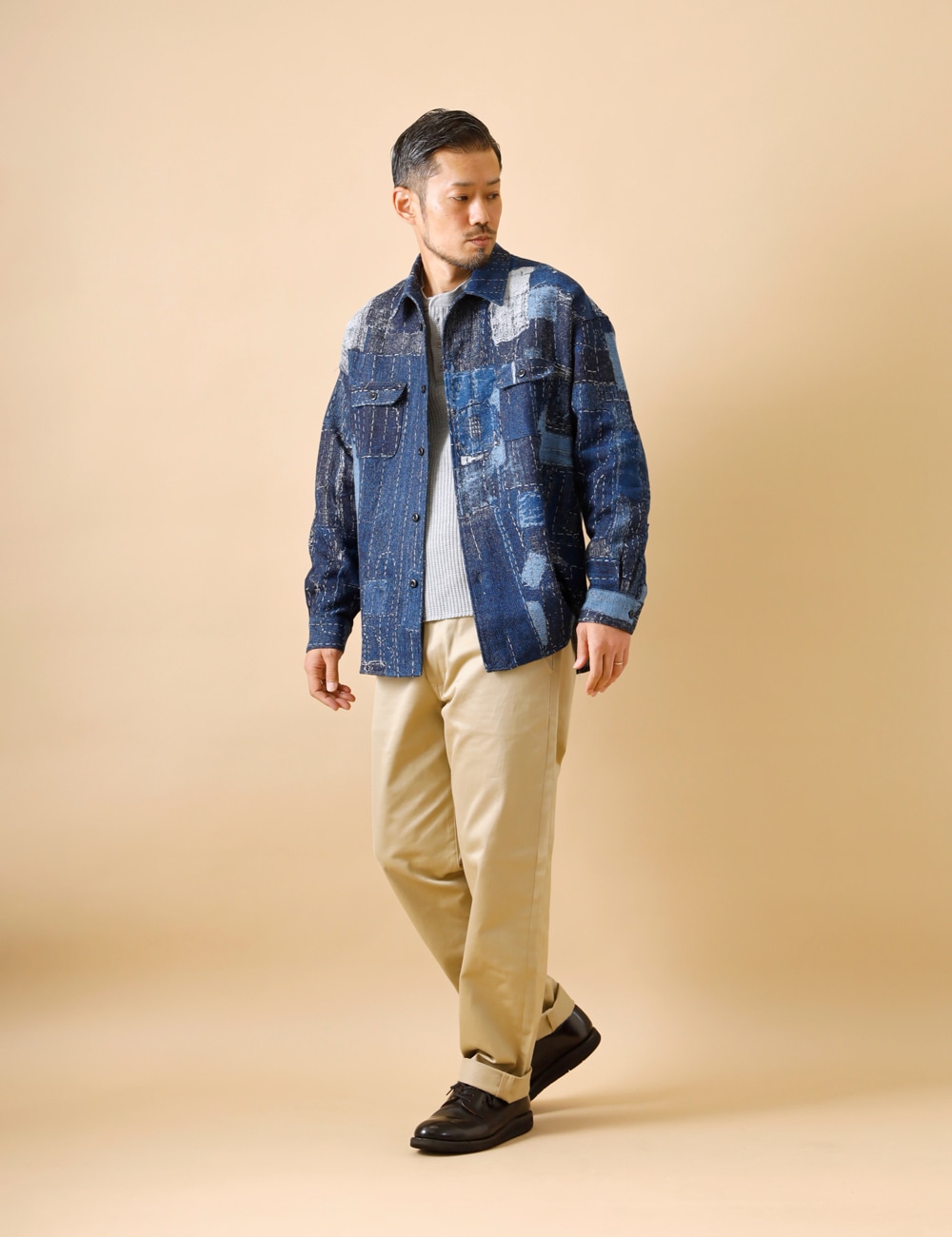 FDMTL|BORO JACQUARD SHIRT JACKET