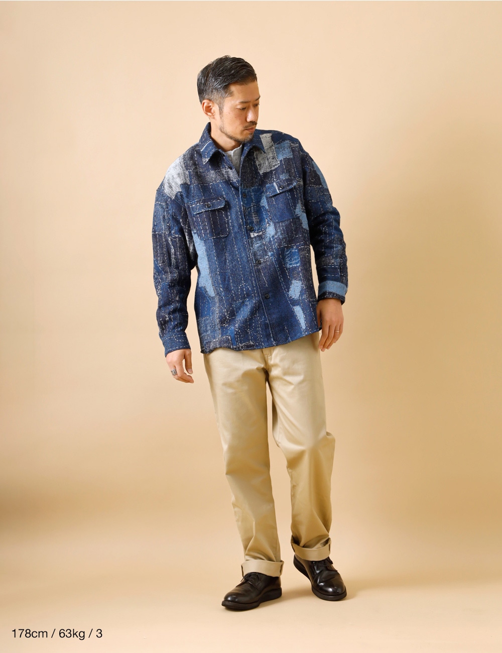 FDMTL｜BORO JACQUARD SHIRT JACKET | 大人のアメカジ｜HEATH公式
