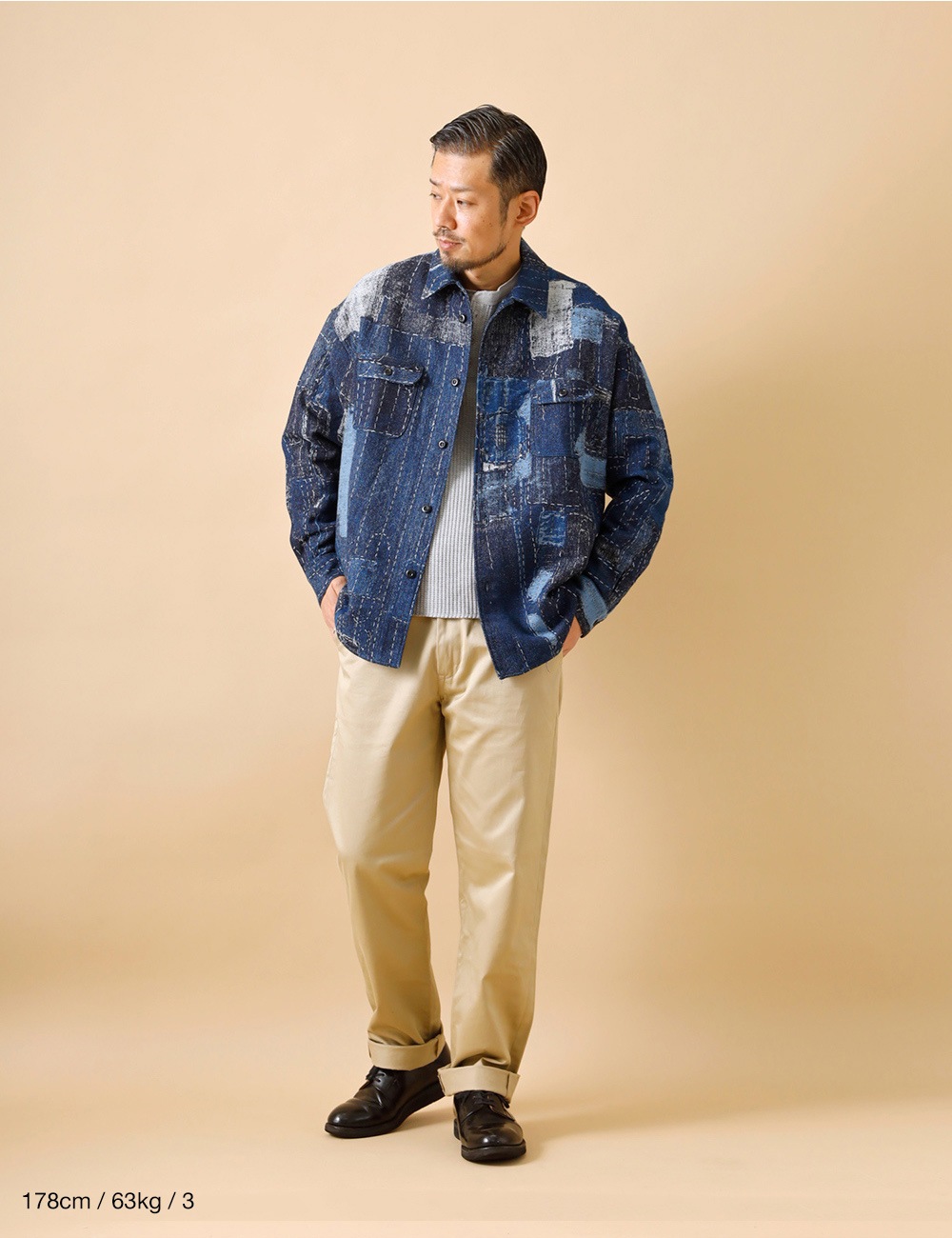 FDMTL|BORO JACQUARD SHIRT JACKET