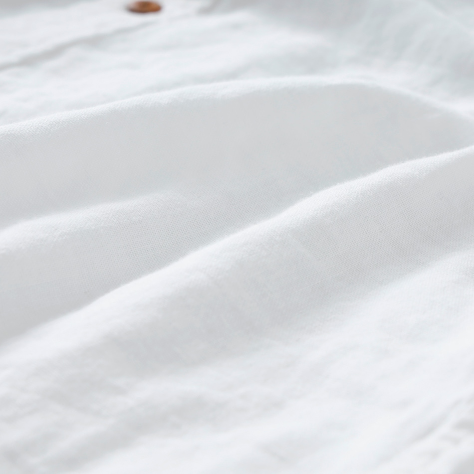 【BLUEPORT】W-GAUZE LONG SLEEVE SHIRT