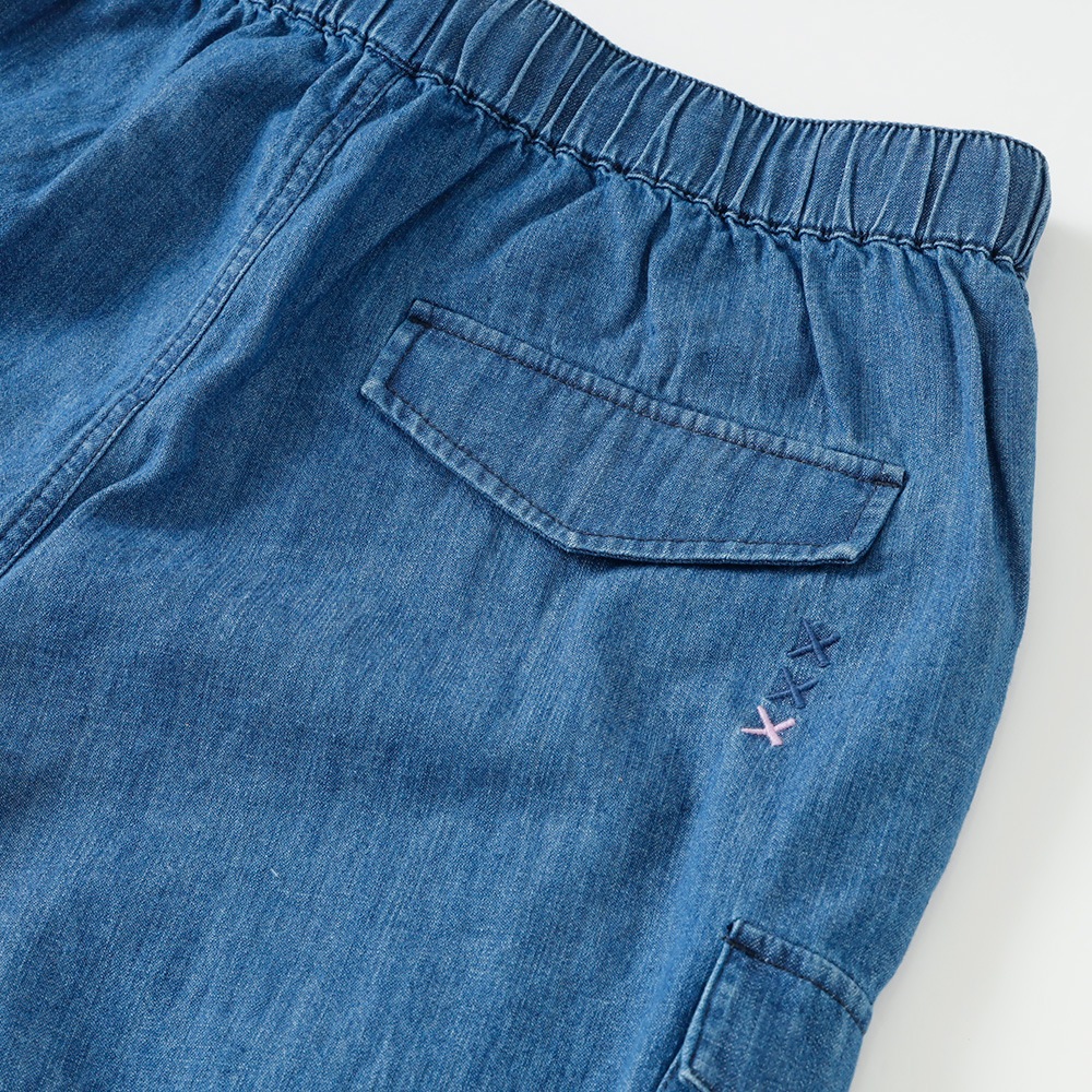 【SCOTCH&SODA】DENIM CARCO SHORT PANTS デニムカーゴショーツ