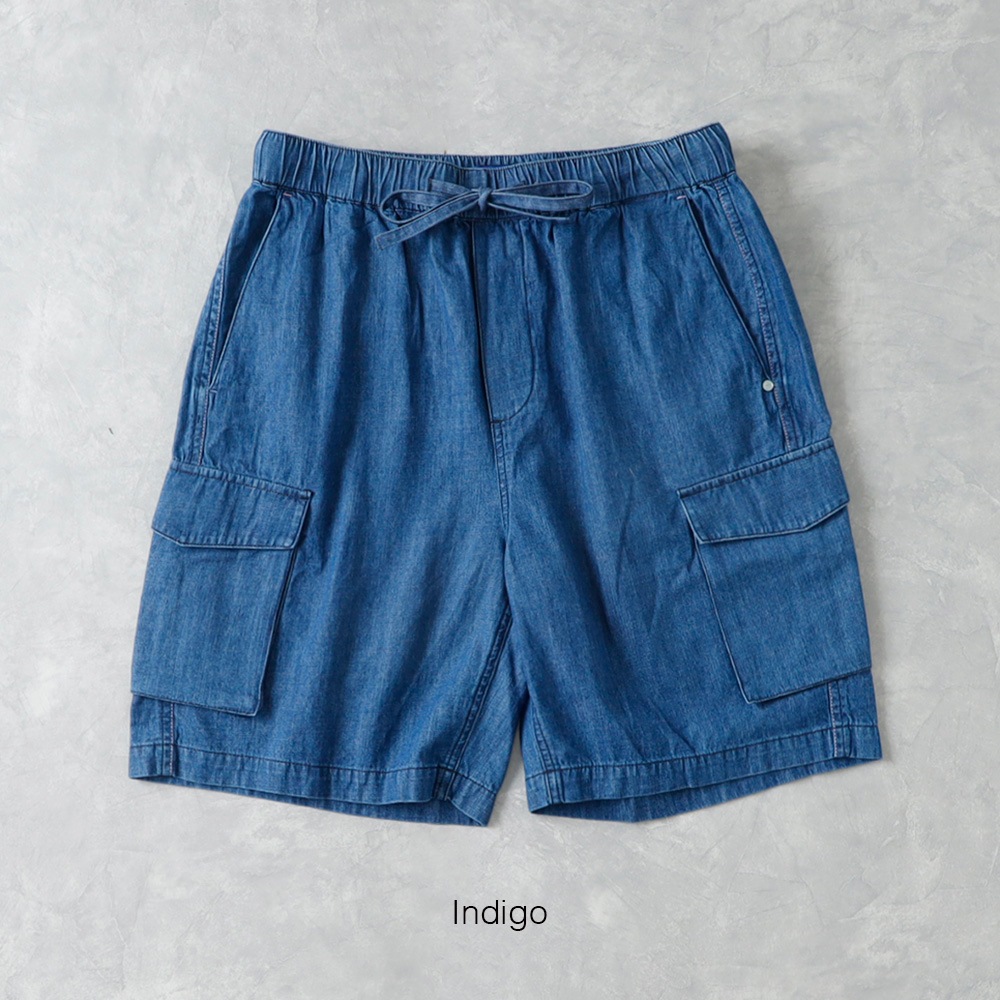 【SCOTCH&SODA】DENIM CARCO SHORT PANTS デニムカーゴショーツ