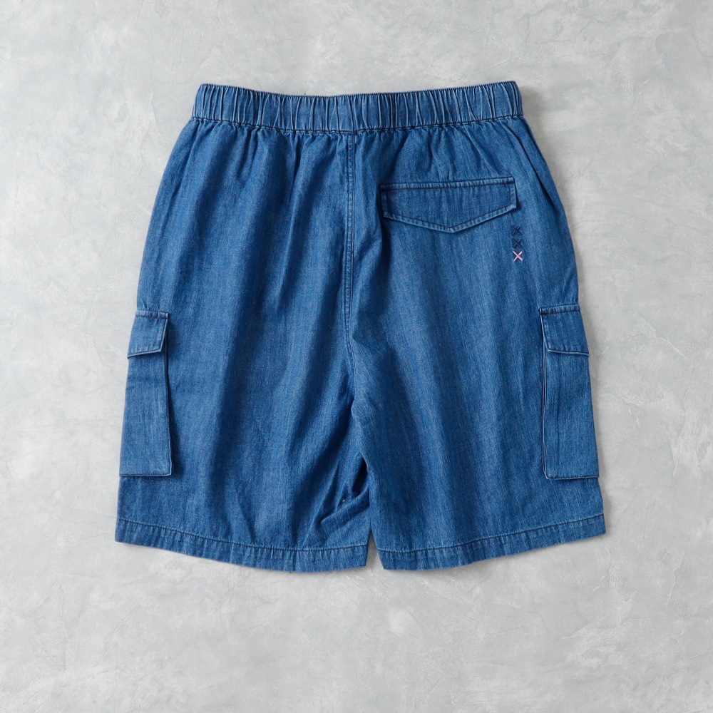 【SCOTCH&SODA】DENIM CARCO SHORT PANTS デニムカーゴショーツ