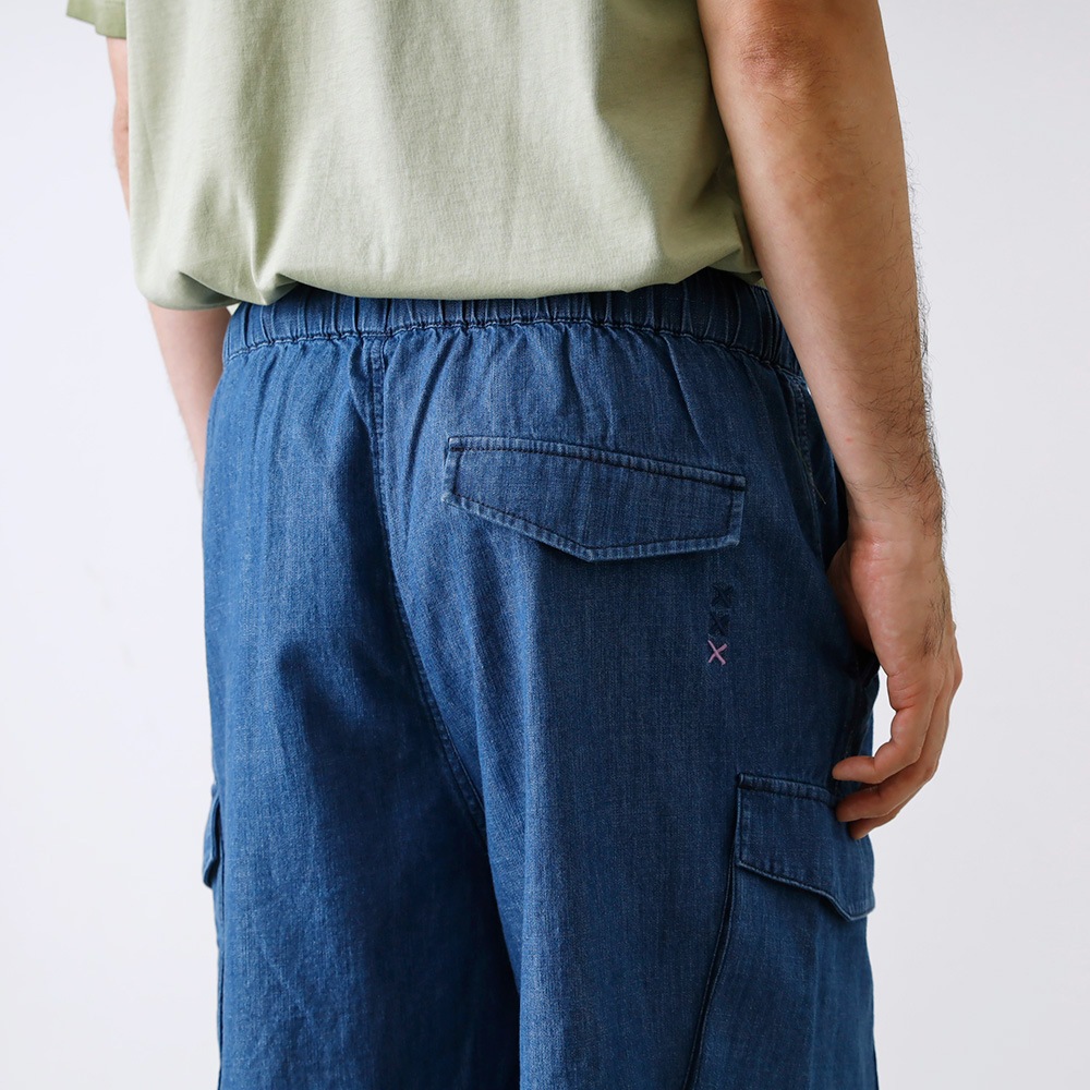 【SCOTCH&SODA】DENIM CARCO SHORT PANTS デニムカーゴショーツ
