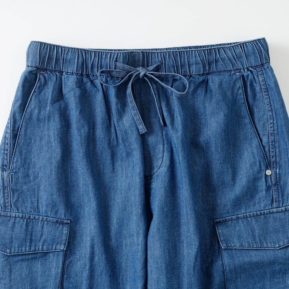 【SCOTCH&SODA】DENIM CARCO SHORT PANTS デニムカーゴショーツ