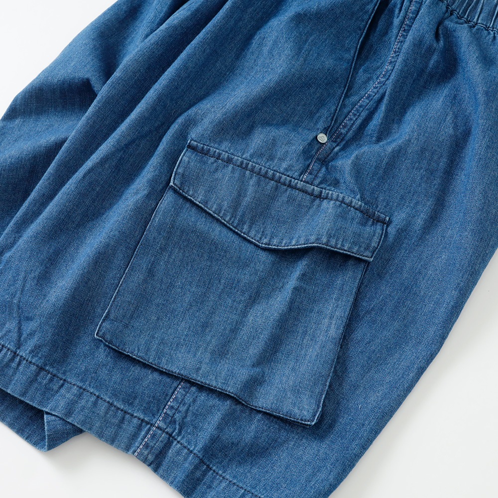 【SCOTCH&SODA】DENIM CARCO SHORT PANTS デニムカーゴショーツ