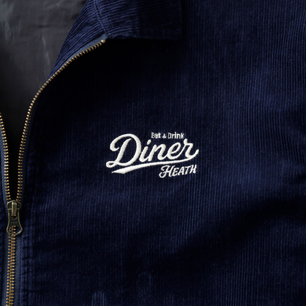 HEATH（ヒース）刺繍コーデュロイジャケット