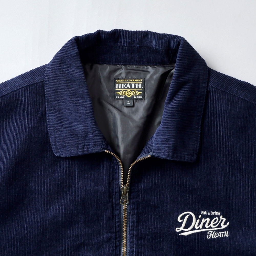 HEATH（ヒース）刺繍コーデュロイジャケット