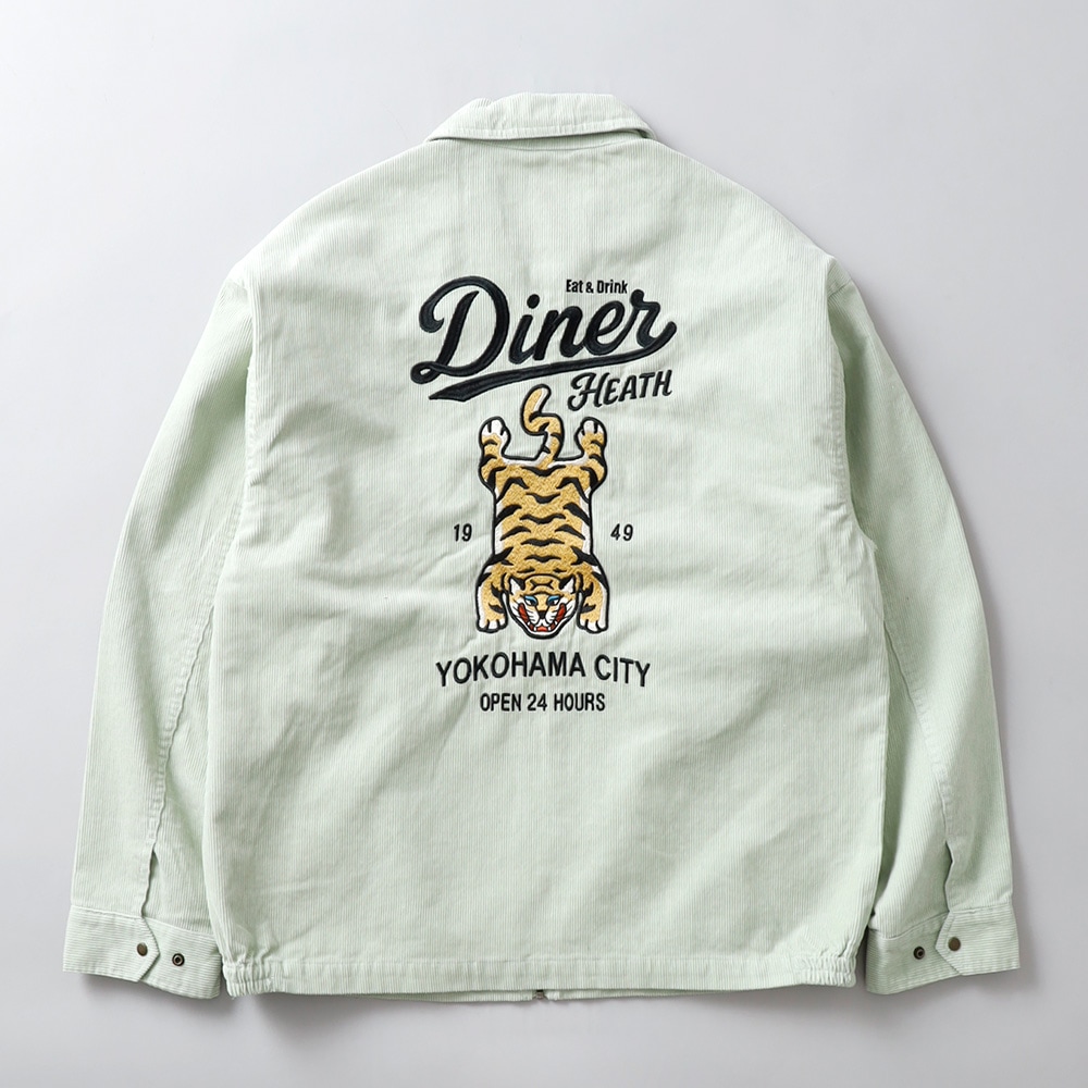 HEATH（ヒース）刺繍コーデュロイジャケット