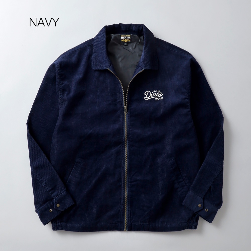 HEATH（ヒース）刺繍コーデュロイジャケット