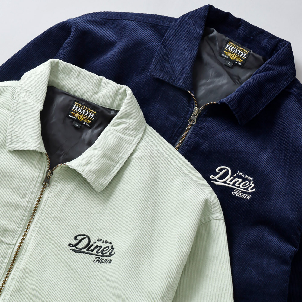 HEATH（ヒース）刺繍コーデュロイジャケット