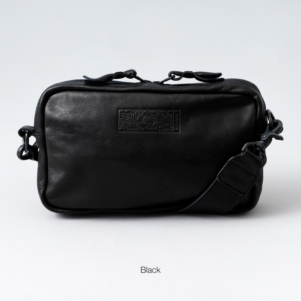 Butler Verner Sails レザー ショルダーバッグ 黒 楽天市場】Butler Verner Sails 本革 ショルダーバッグ 日本製