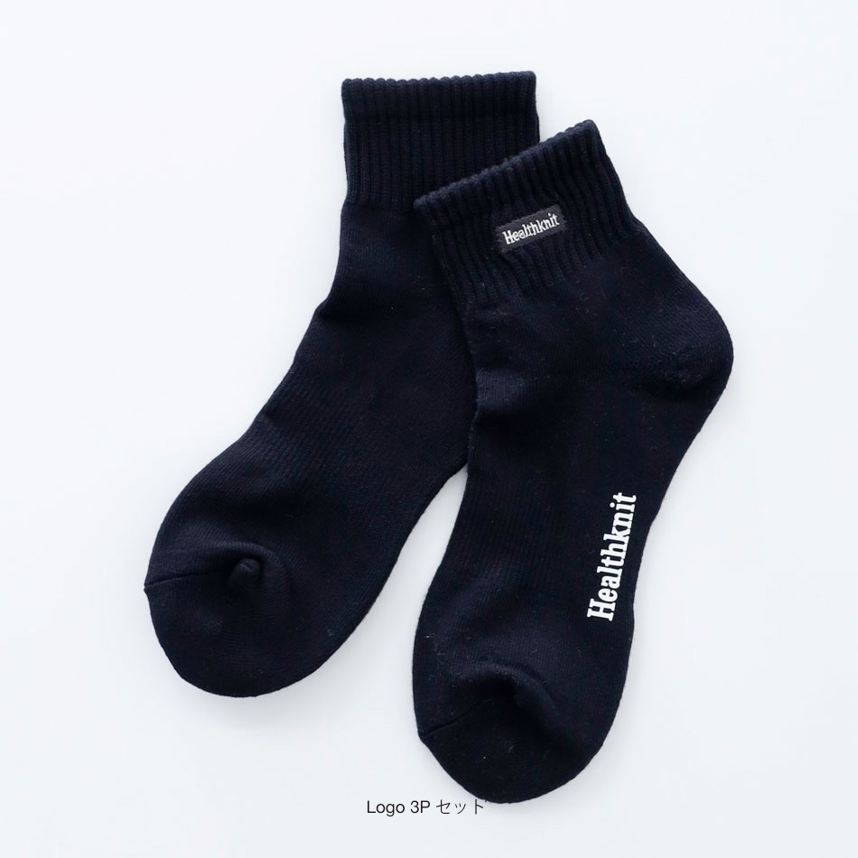 【HEALTHKNIT】3P SET CREW SOX