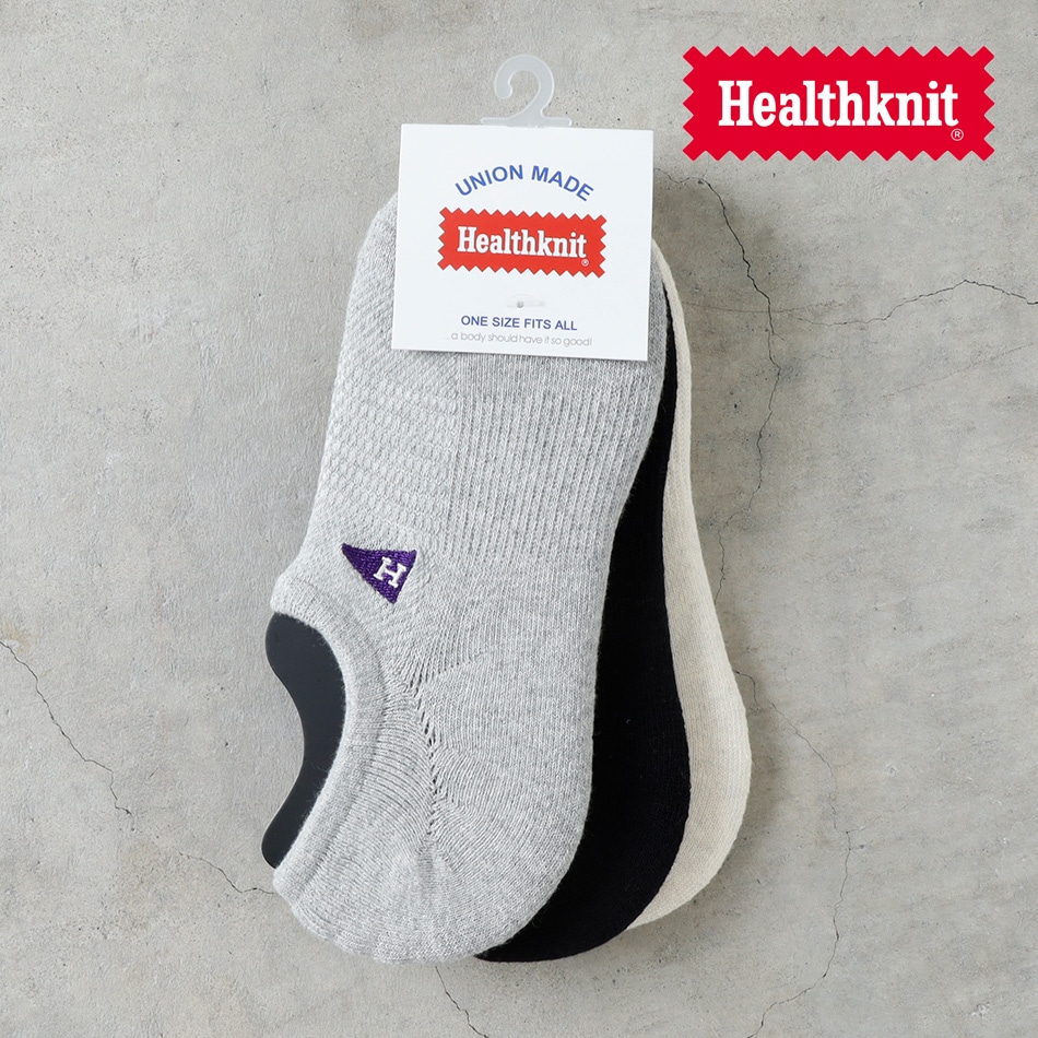【HEALTHKNIT】PENNANT EMBROIDERY 3P SET SOX