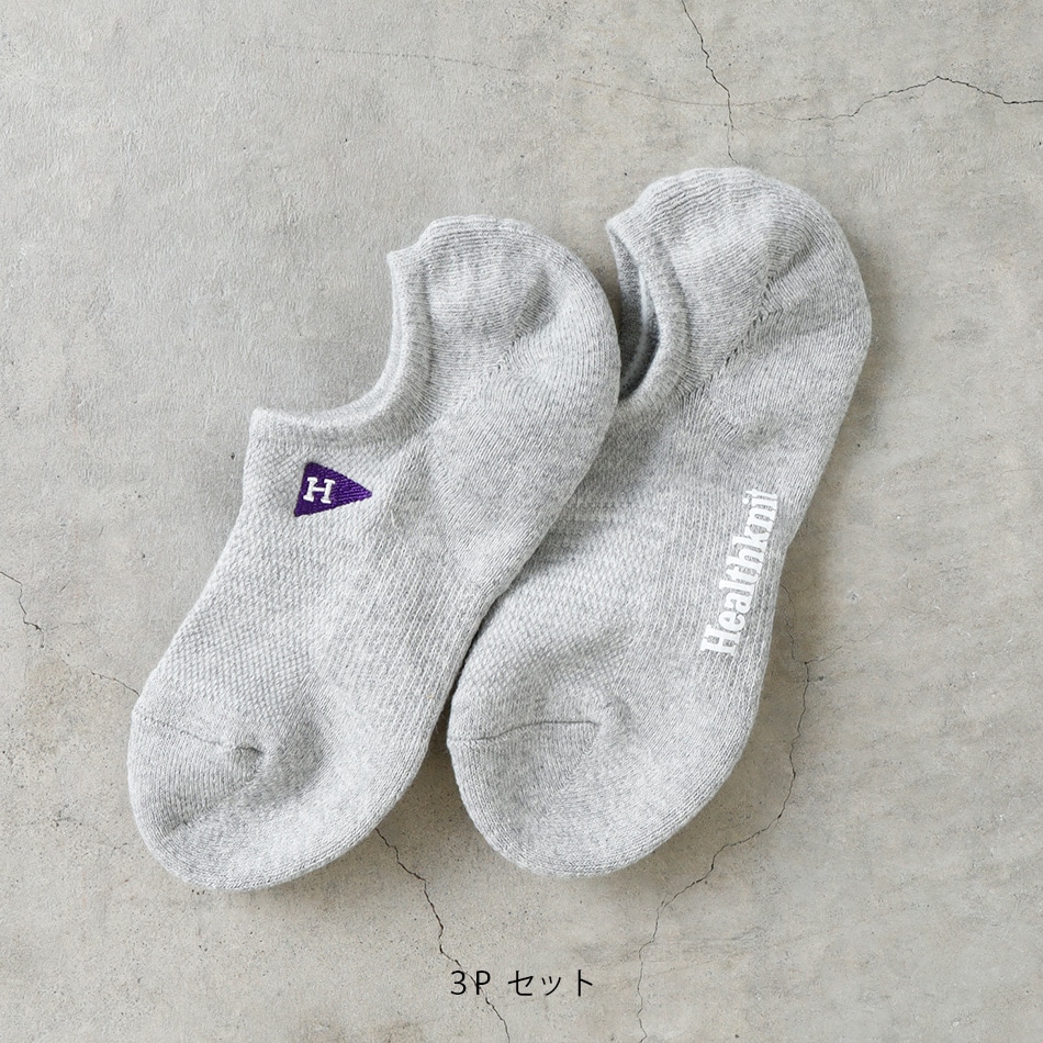 【HEALTHKNIT】PENNANT EMBROIDERY 3P SET SOX