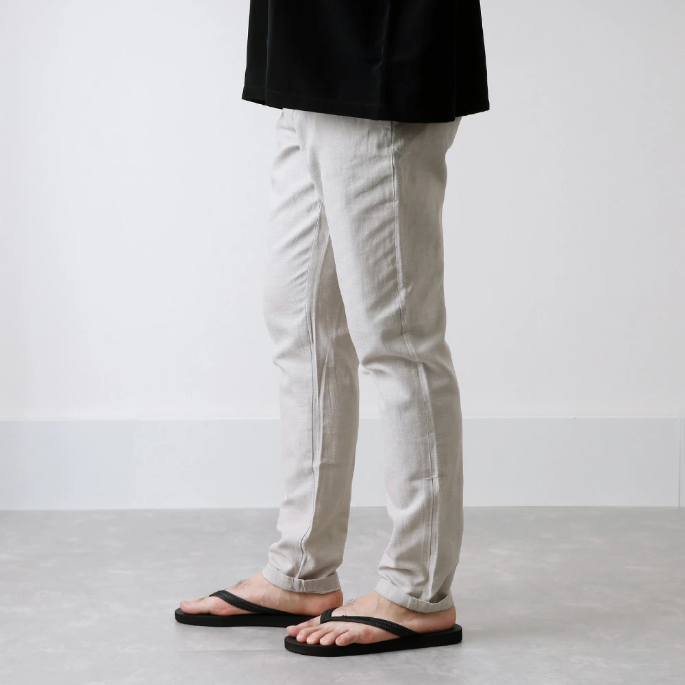 【30%OFF！ファミリーセール！】【SCOTCH&SODA】LINEN EASY PANTS リネンイージーパンツ