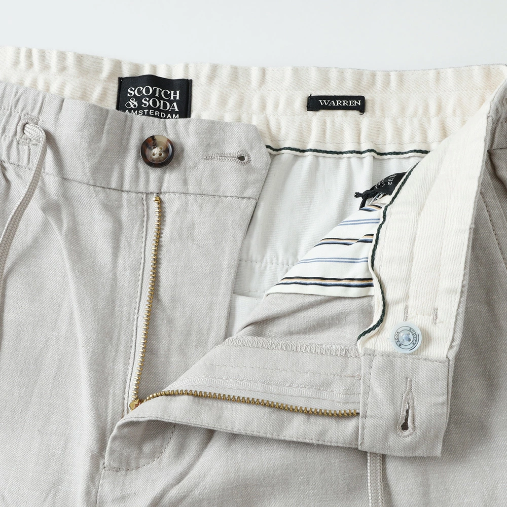 【30%OFF！ファミリーセール！】【SCOTCH&SODA】LINEN EASY PANTS リネンイージーパンツ