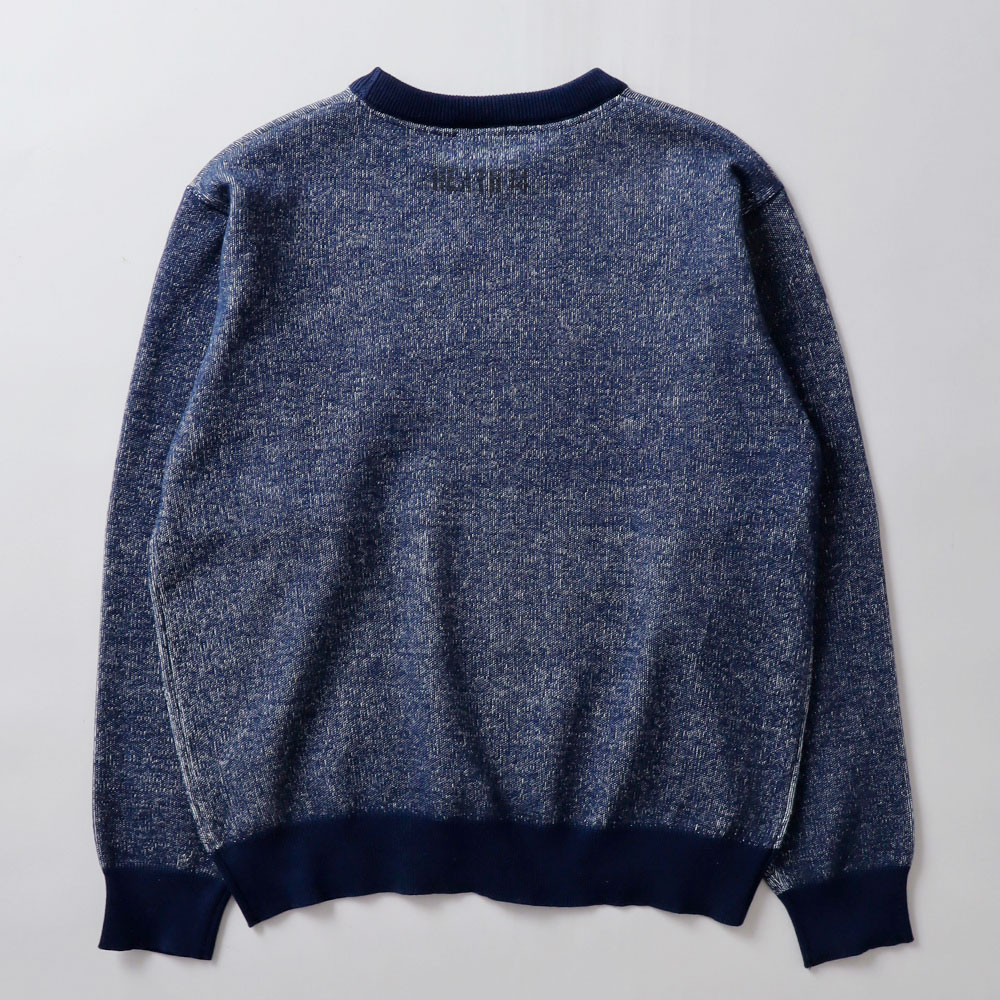 HEATH（ヒース）ステンシル 裏毛杢スウェット