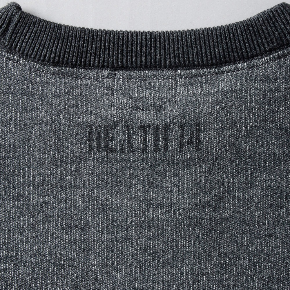 HEATH（ヒース）ステンシル 裏毛杢スウェット