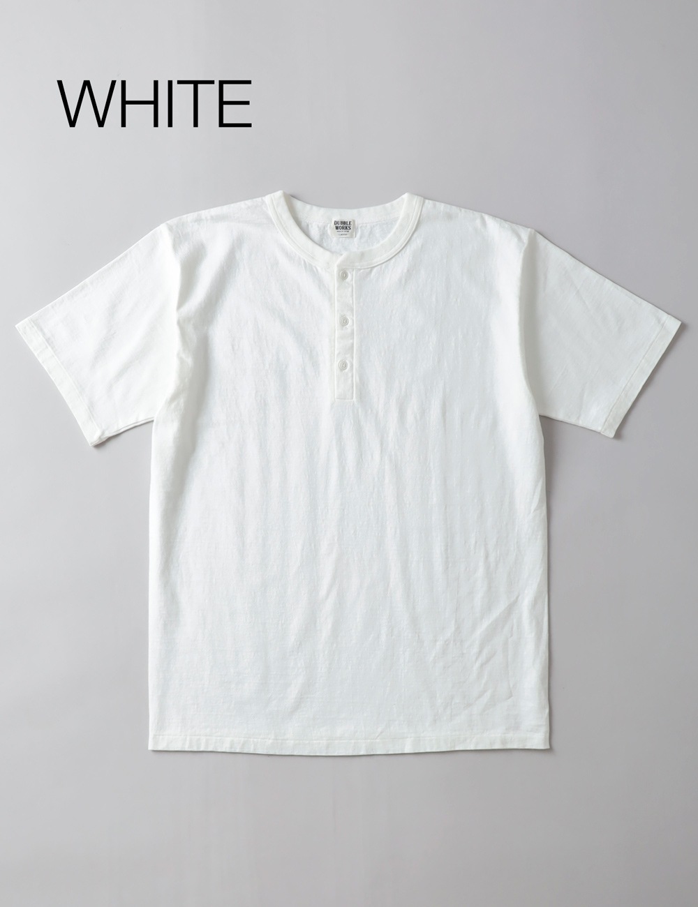 DUBBLE WORKS（ダブルワークス）FALLEN COTTON MID WEIGHT ヘンリー