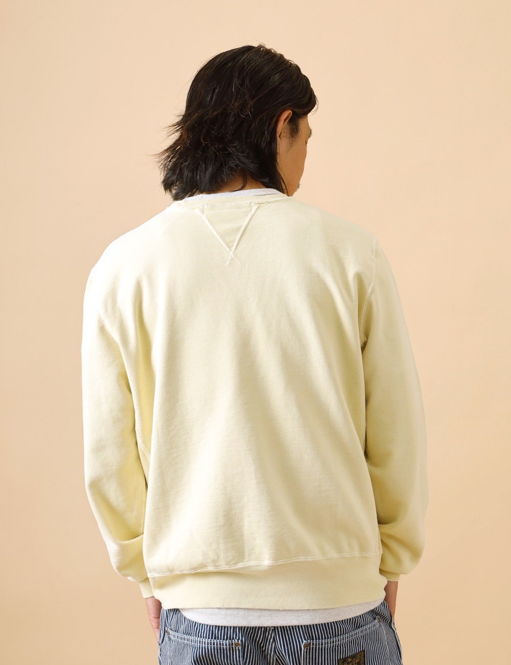 REMI RELIEF|SP加工裏毛 Crew neck