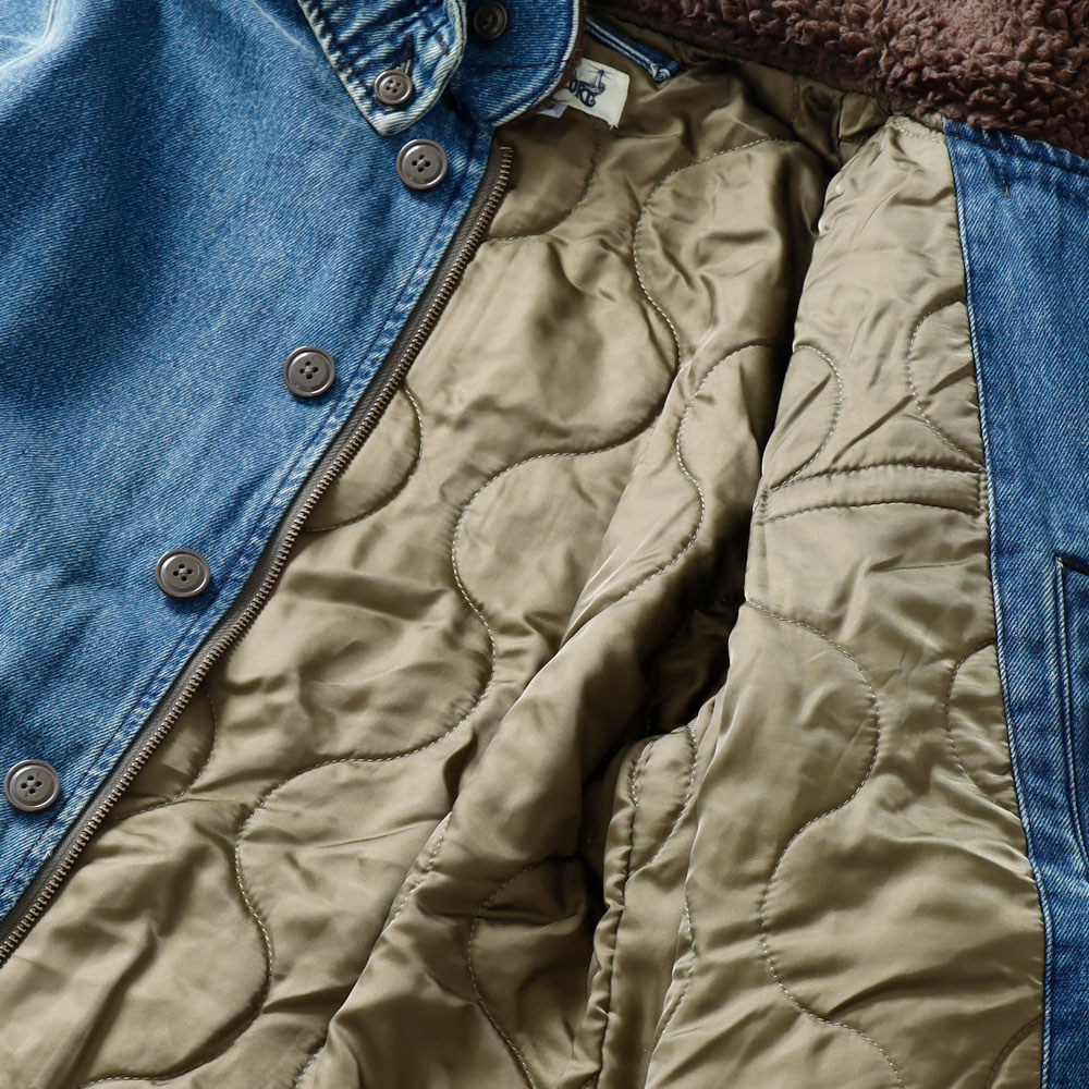 <10%OFF！ファミリーSALE！>◆HEATH（ヒース）フレンチデニムデッキジャケット