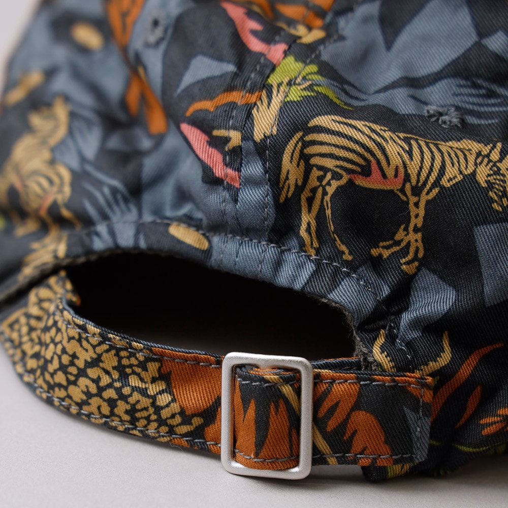 DECHO(デコー)ANIMAL PATTERN BALL CAP BUCKLE 6パネルキャップ
