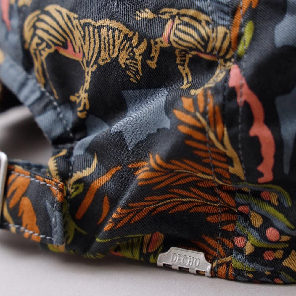 DECHO(デコー)ANIMAL PATTERN BALL CAP BUCKLE 6パネルキャップ