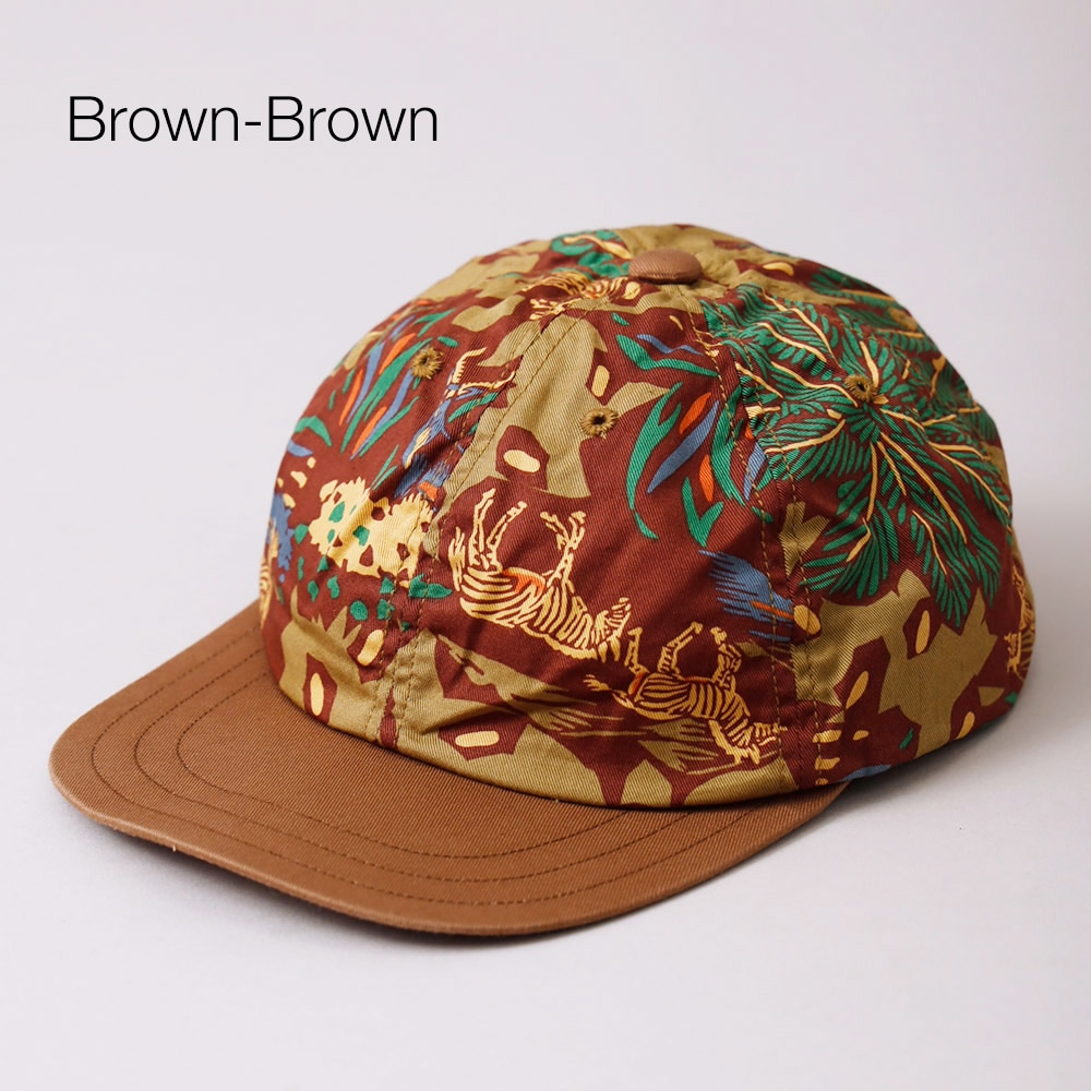 DECHO(デコー)ANIMAL PATTERN BALL CAP BUCKLE 6パネルキャップ