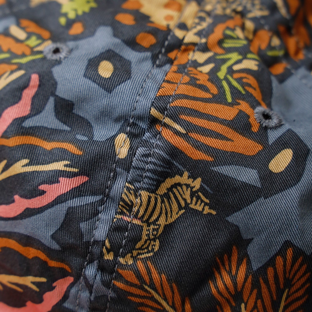 DECHO(デコー)ANIMAL PATTERN BALL CAP BUCKLE 6パネルキャップ