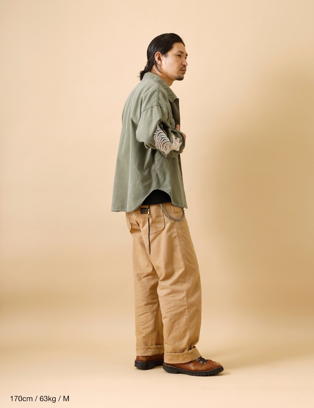 REMI RELIEF|Wide military shirt