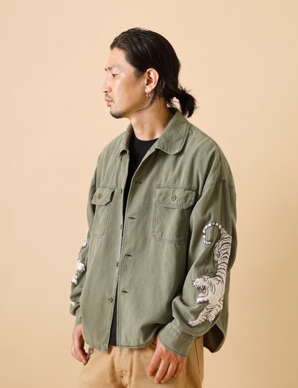 REMI RELIEF|Wide military shirt