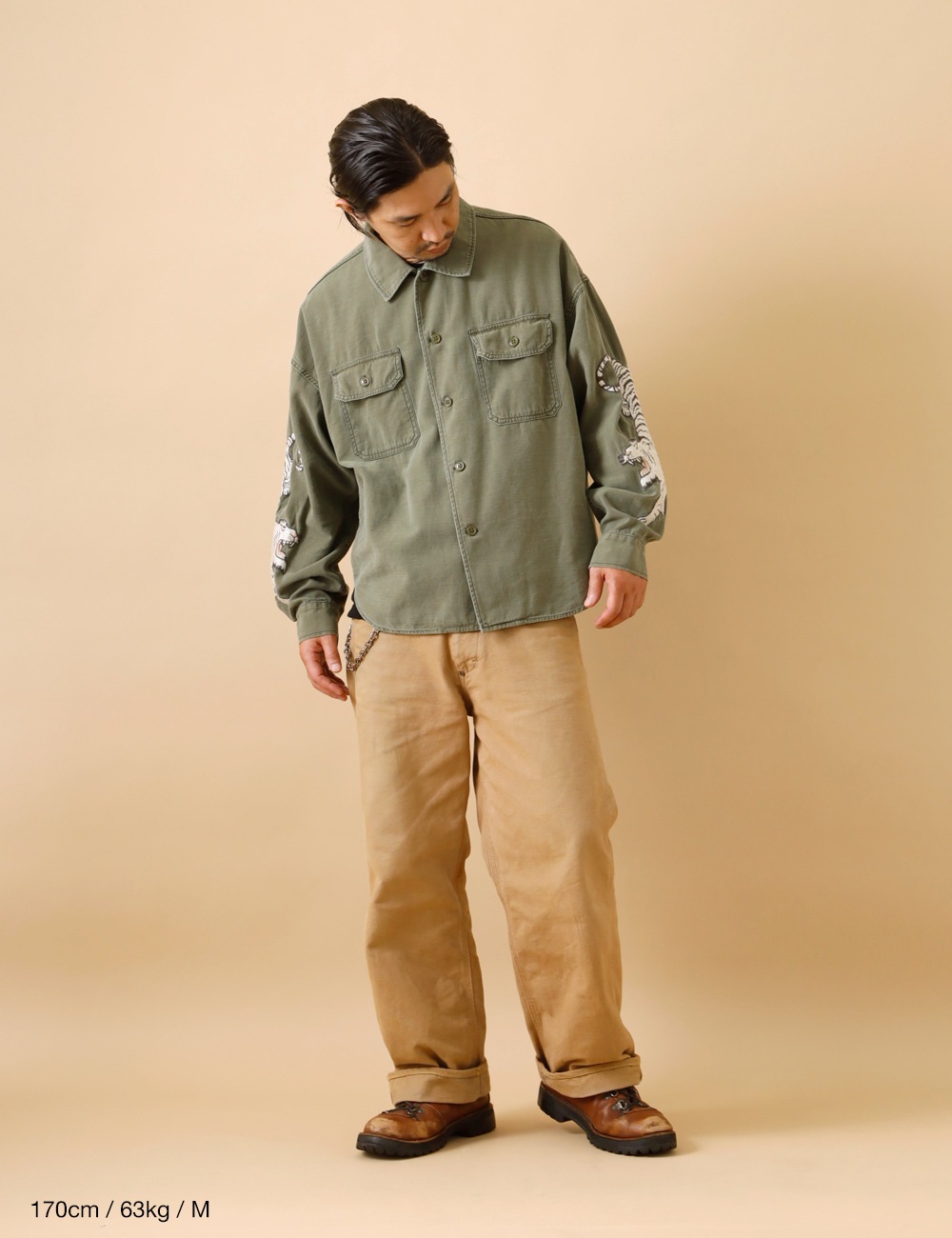 REMI RELIEF|Wide military shirt